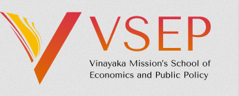 Vinayaka Mission's School of Economics and Public Policy , Paiyanoor, Chennai. Logo