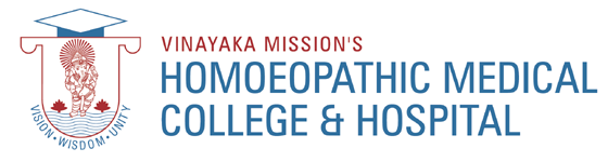 Vinayaka Mission's Homoeopathic Medical College & Hospital, Salem. Logo