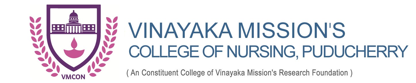 Vinayaka Missions College of Nursing, Puducherry Logo